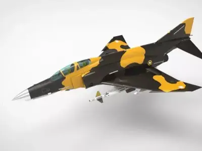F-4E Phantom II  3D model