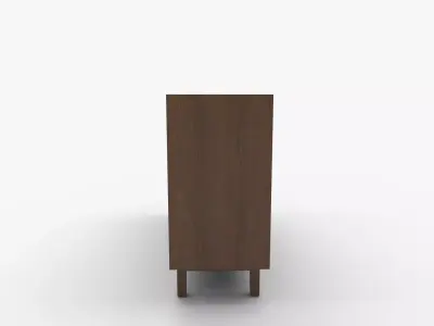 ORRD Drawer Fluted Dresser for Bedroom 3D model