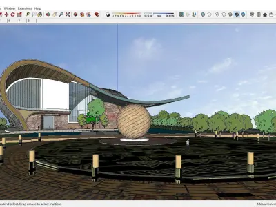 Sketchup Museum 137 3D model