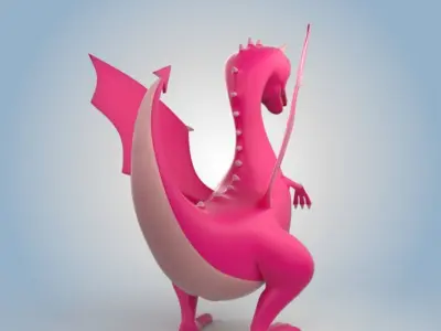 Dragon 3D model