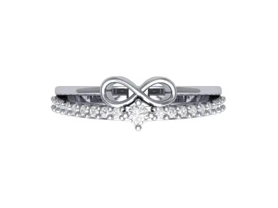 Wedding Ring  3D print model 206