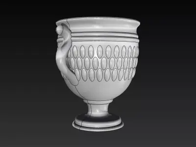 Chalice Cup Antique like 3D Print Ready 3D model 3D print model