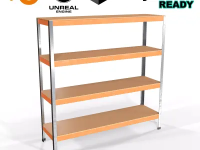 Shelf Free low-poly 3D model