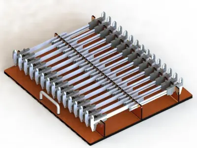 VERNIER CALIPER SLOT TRAY Free 3D model