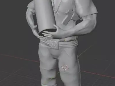 Carrista EspaNol leopard 2a4 leopardo 3D model