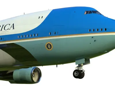 Air Force One Boeing VC-25 3D model