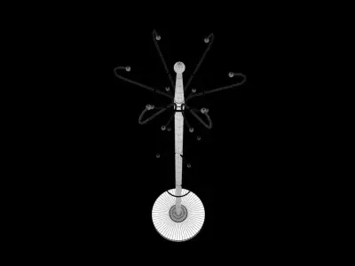hanger coat rack 3D model