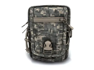 Military Pouch Pack Vol 1 3D model