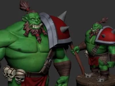 Duroc fanart   3D model