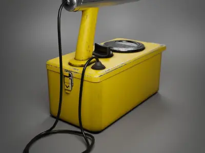 Geiger Counter  3D model