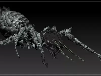 gore red ant horror  3D model