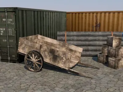 Game assets Free low-poly 3D model purchase