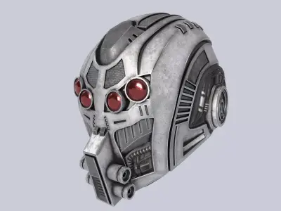 Sci fi Helmet 3D model get