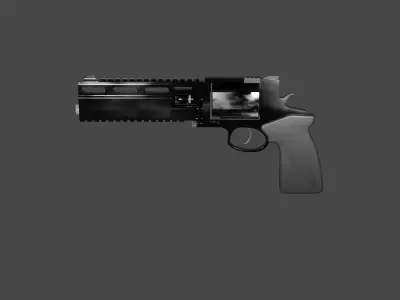 GUNS- NK 47 - RSH 12- sniper rifle 3D model