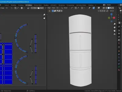 Wasteland Capsule Model Low-poly 3D model