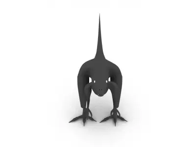 Raptor dinosaur 3D model