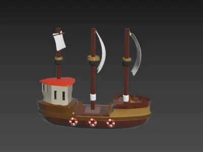 Ship basic 3D model