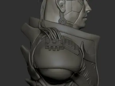 CyberPank Style 3D model
