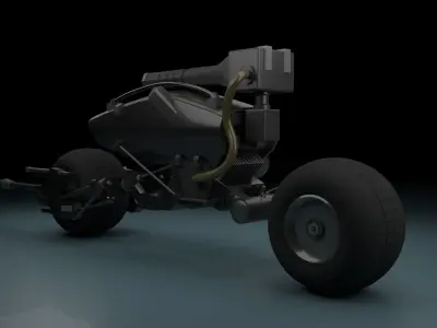 Modified Bat cycle 3D model