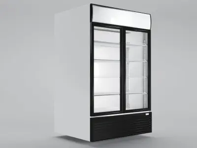 Beverage Cooler 3D Model Low-poly 3D model