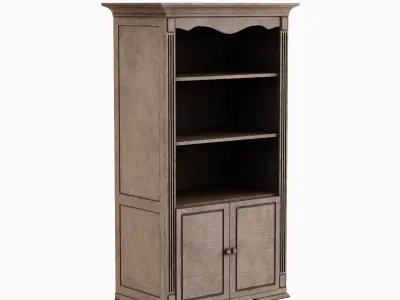 Antique Cupboard 04 Low-poly 3D model