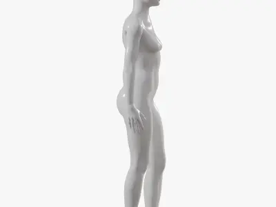  Female mannequin pose 2 PBR 