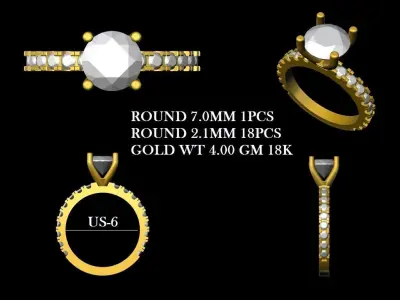 Ring Package 12 3D print model