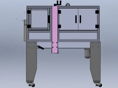 Carton Sealing Machine 3D model