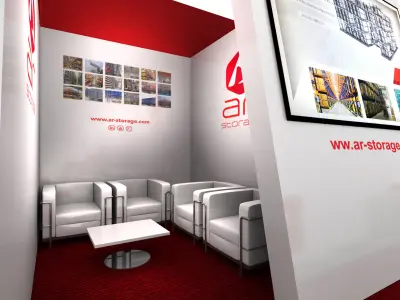 Exhibiton Stand 3D model