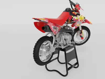 HONDA CRF 50 3D MODEL 3D model