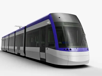 Tram Bombardier Flexity Freedom 3D model