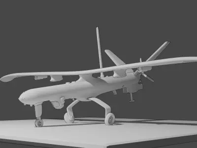 Hermes 450 ZIK 3D print model