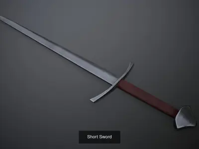 Assortment of Swords 3D Model Pack