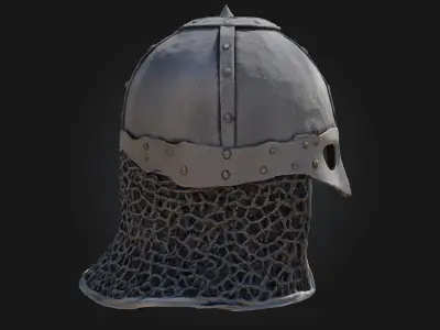 Viking Warrior Helm 3D model