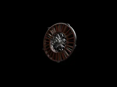 Axial Flux Coreless Motor 3D model