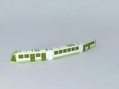 Tram 30 Free 3D model