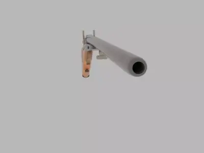 Antique Rifle 3D model