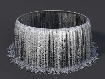 Waterfalls Collection 13 3D models  3D model