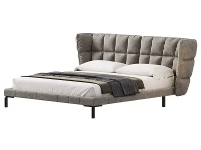 Husk Bed 3D model