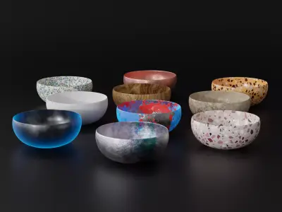 Bowls Free 3D model