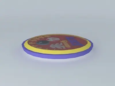 ANT logo Free 3D model