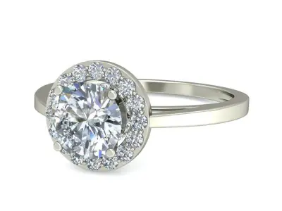 Wedding Ring  3D print model 80