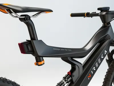 Electric bike 3D model 3D model purchase