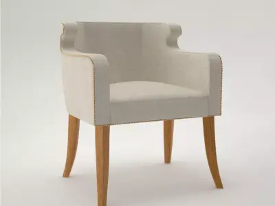 Armchair Tuktu Ironies Free 3D model