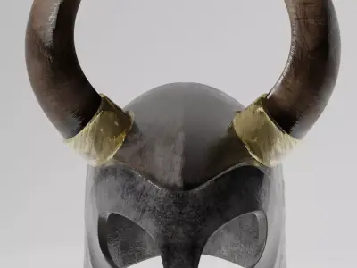 Casco Vikingo - Viking helmet 3D model