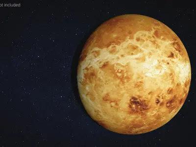  Venus Bare Surface Planetary For Blender 