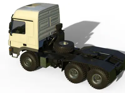 Iranian Ghadr ballistic missile 3D model