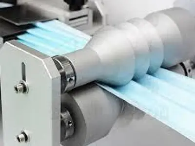Fully Automatic Medical Mask Production line 3D model