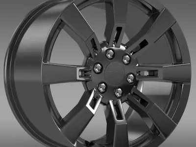 GMC Denali Hybrid rim 3D model