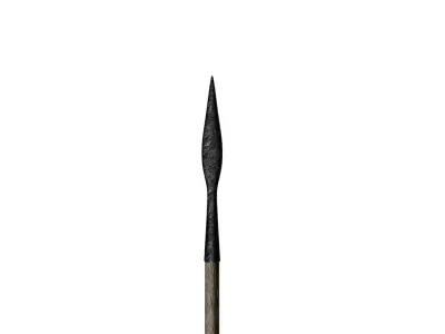 Roman Hasta Spear Low-poly 3D model